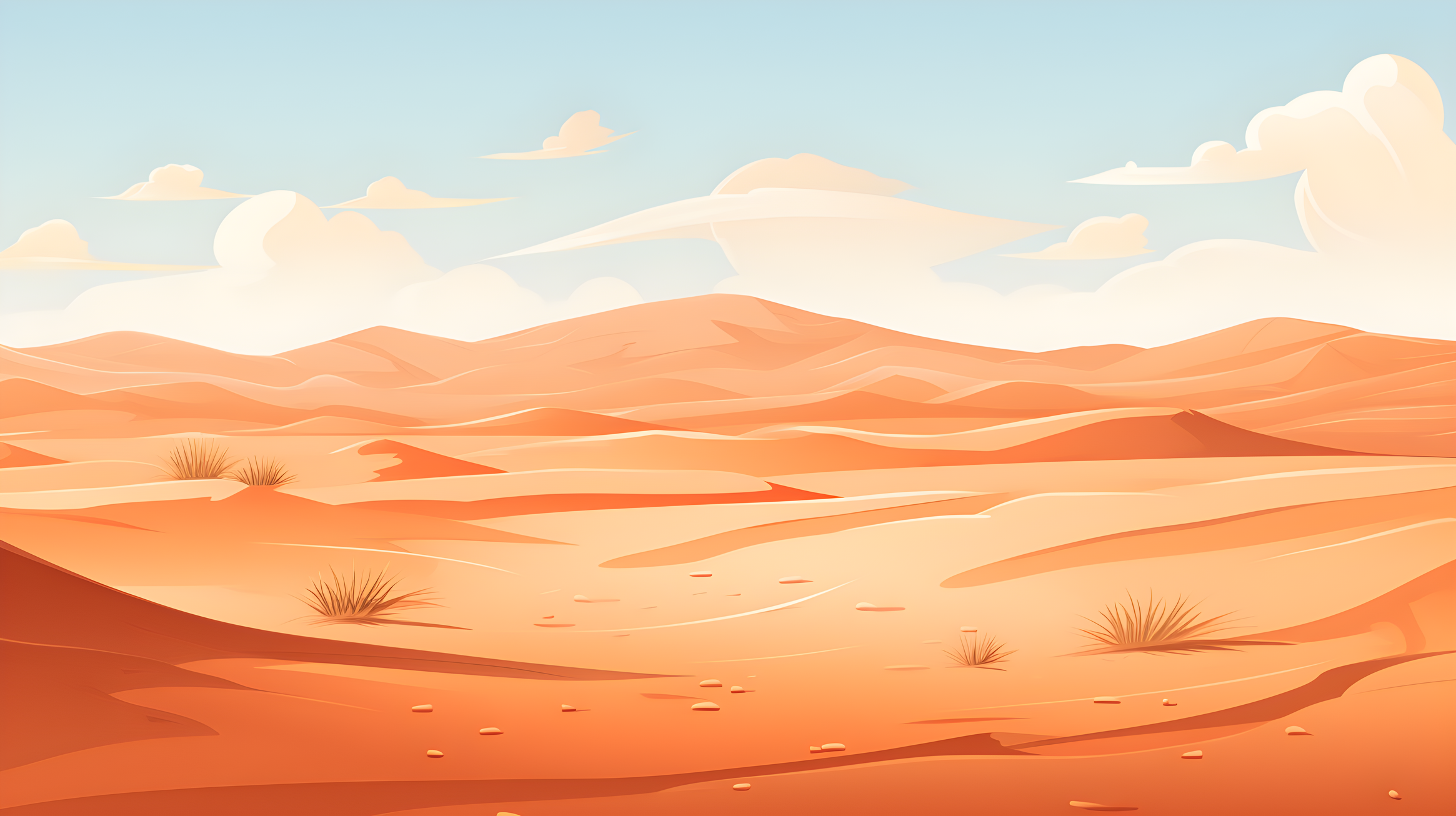 Desert Landscape Background